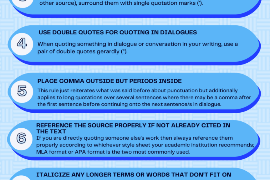 10 Quotation Marks Rules Rules For Using Quotation Marks Perfectly