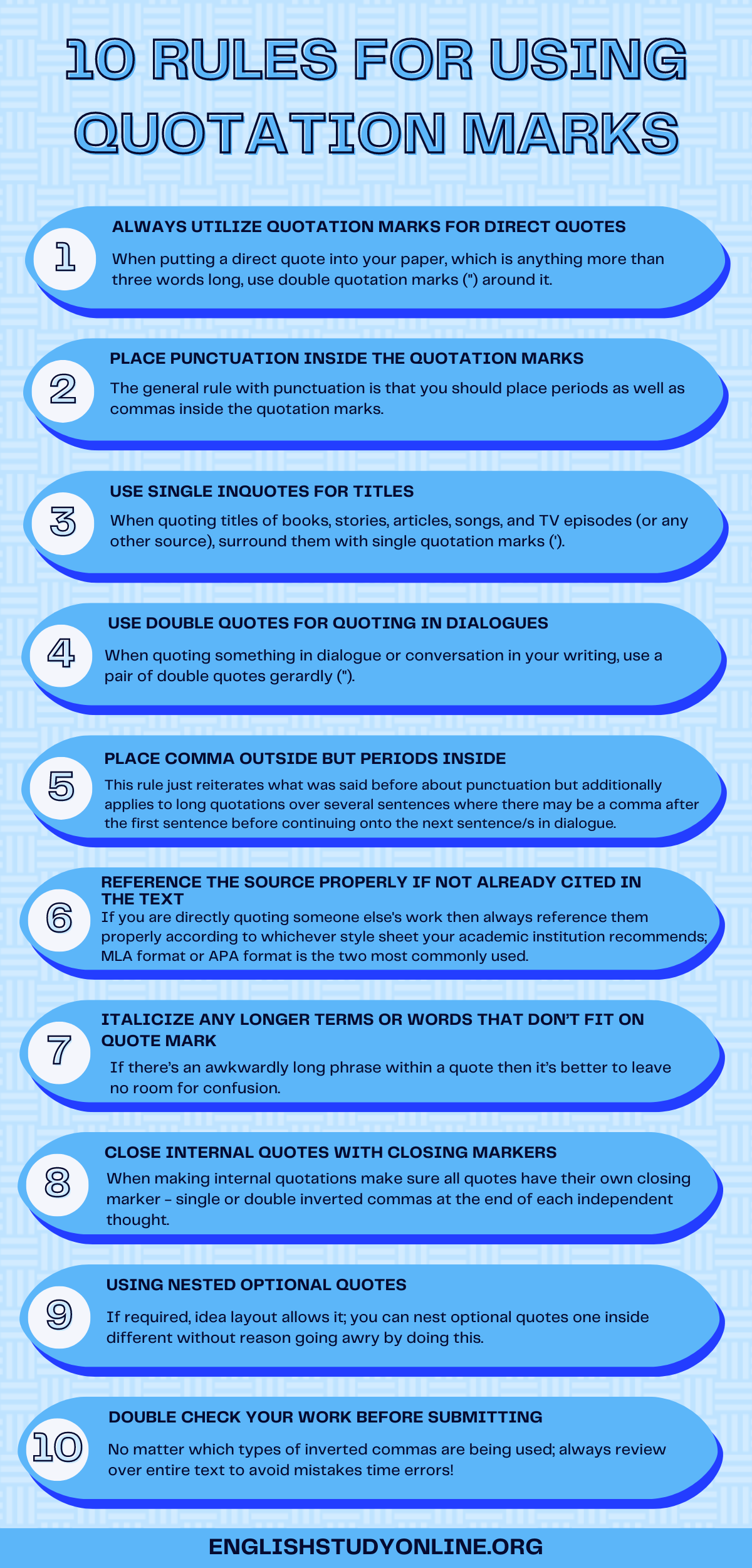 10 Quotation Marks Rules Rules For Using Quotation Marks Perfectly 
