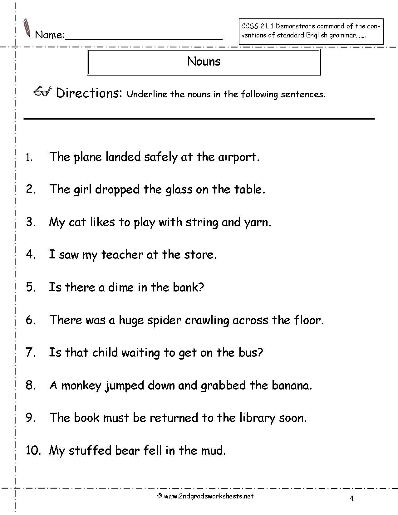 10th Grade English Grammar Worksheets Images Rhea Sheets