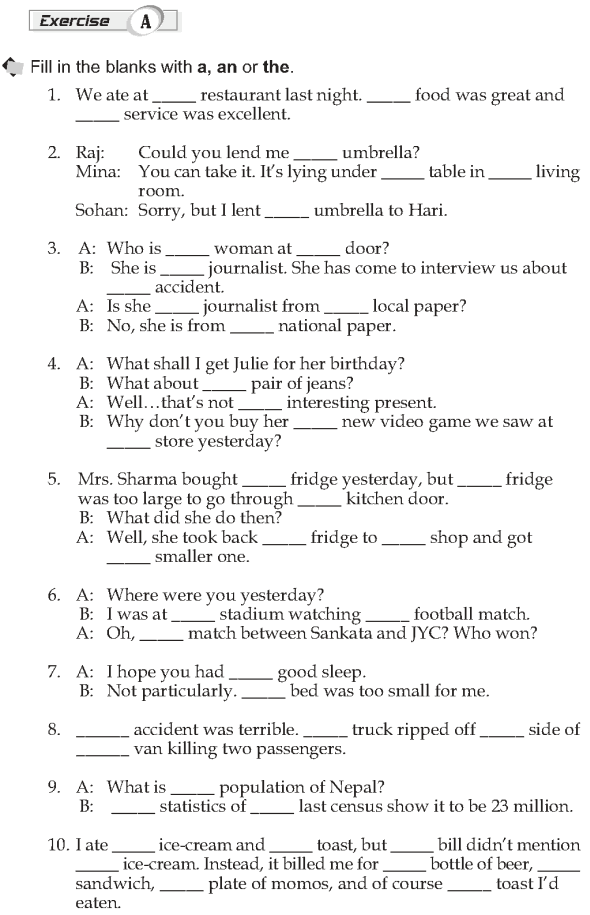 10th Grade Grammar Worksheets Free