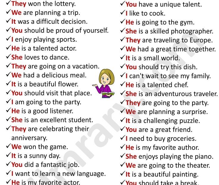 110 Examples Of Pronouns In Sentences Pronoun Examples English