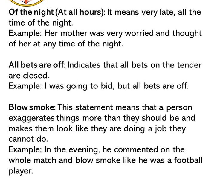 20 American Idioms And Examples American Idioms Idioms Are Used To