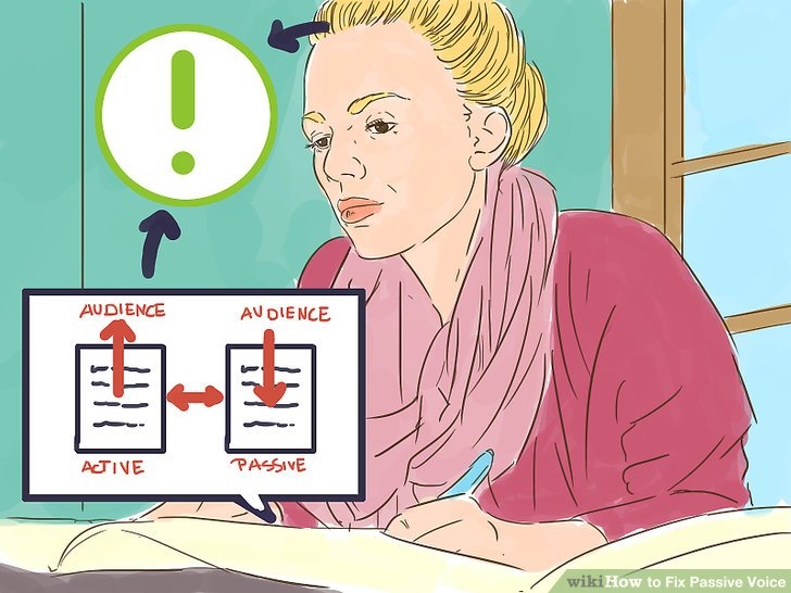how to fix passive voice