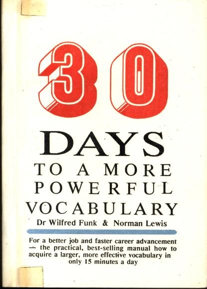 30 Days To A More Powerful Vocabulary PDF Book Sharing EBooks