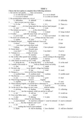 306 Vocabulary Grammar English ESL Worksheets Pdf Doc