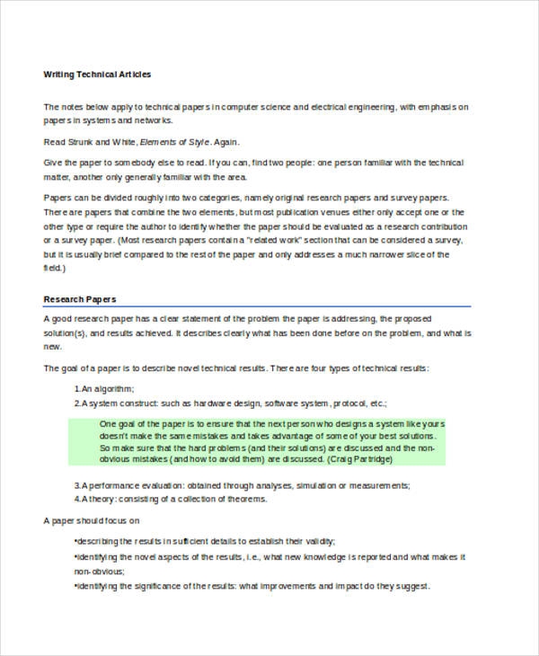45 Article Writing Examples