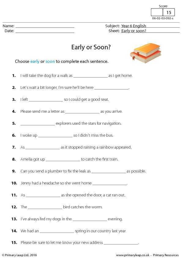 4th Grade English Worksheets Grammar Nouns
