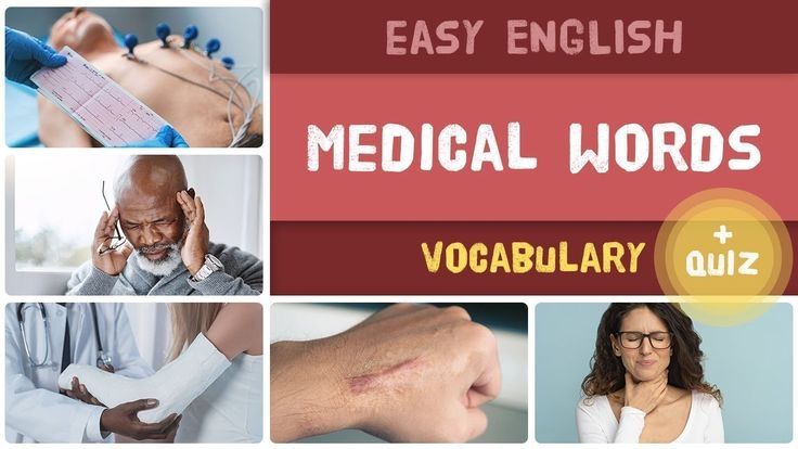 50 Medical Words In English Learn English Vocabulary Medical Words 