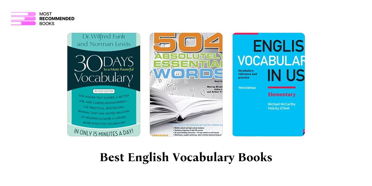 6 Best English Vocabulary Books Definitive Ranking 