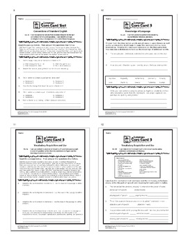 6th Grade LANGUAGE Bundle Daily Grammar Practice 6th Grade Grammar 