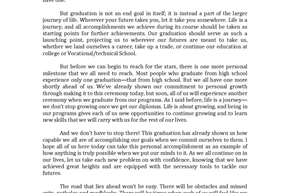 9 School Speeches Examples To Download