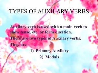9th Auxilary Verb pptx