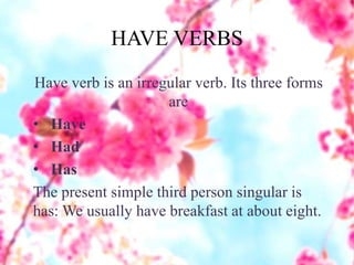 9th Auxilary Verb pptx