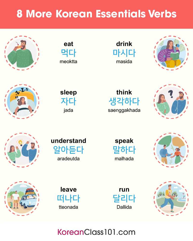 korean language verbs