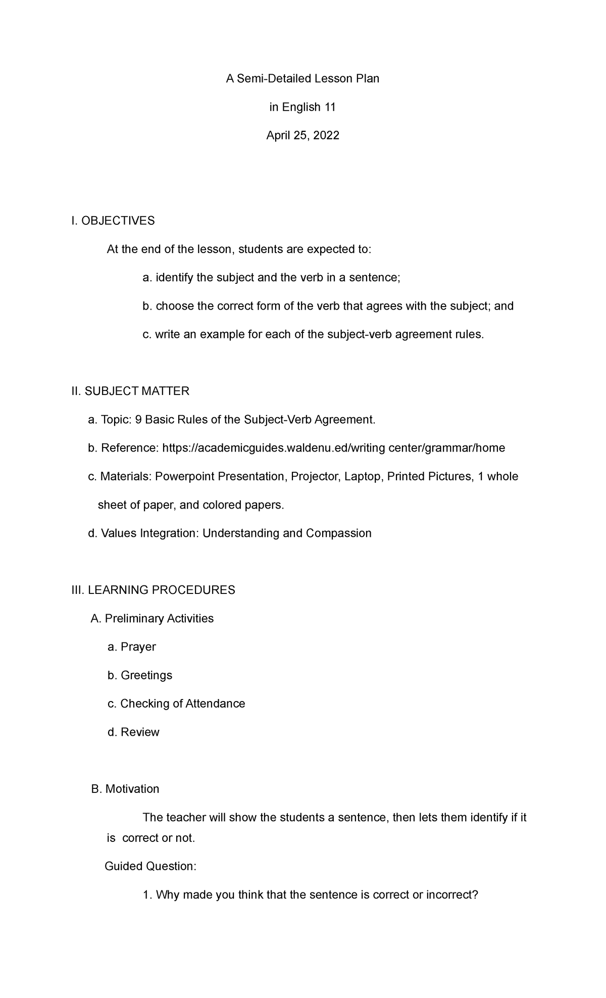 13 rules of sva