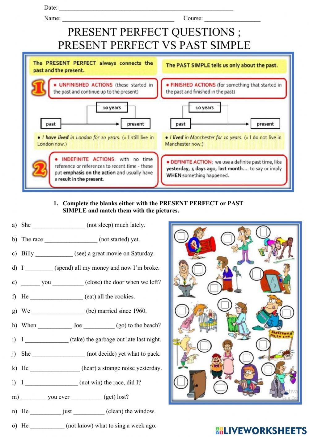 what is a present perfect