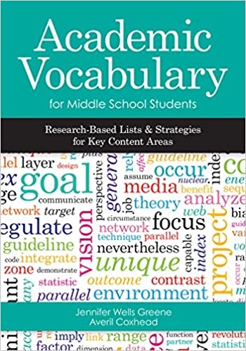 Academic Vocabulary For Middle Schoolers Supporting Success For 