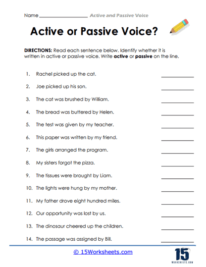 identifying passive voice