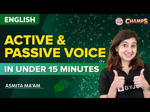 Active And Passive Voice Exercises