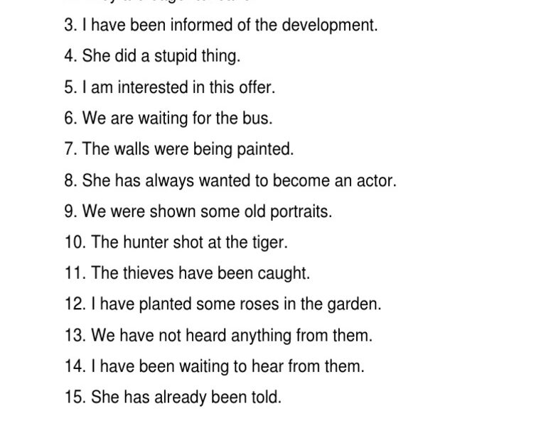 Active Or Passive Voice Worksheet For Grade 7 PDF Worksheets Library