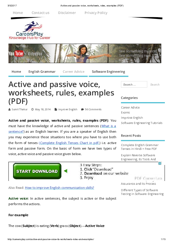 Active To Passive Voice Converter Software Free Download Isseoruseo