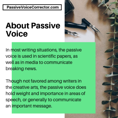 Active Vs Passive Voice Checker Get A FREE Detector