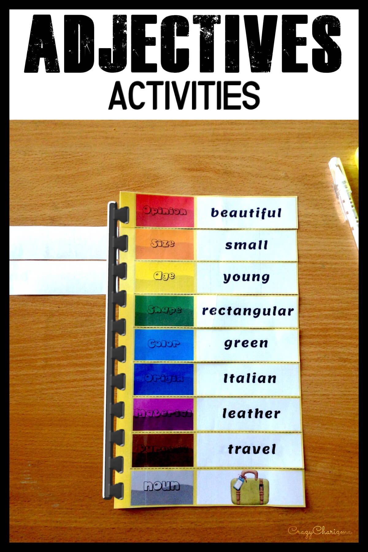 Adjectives Order Exercises