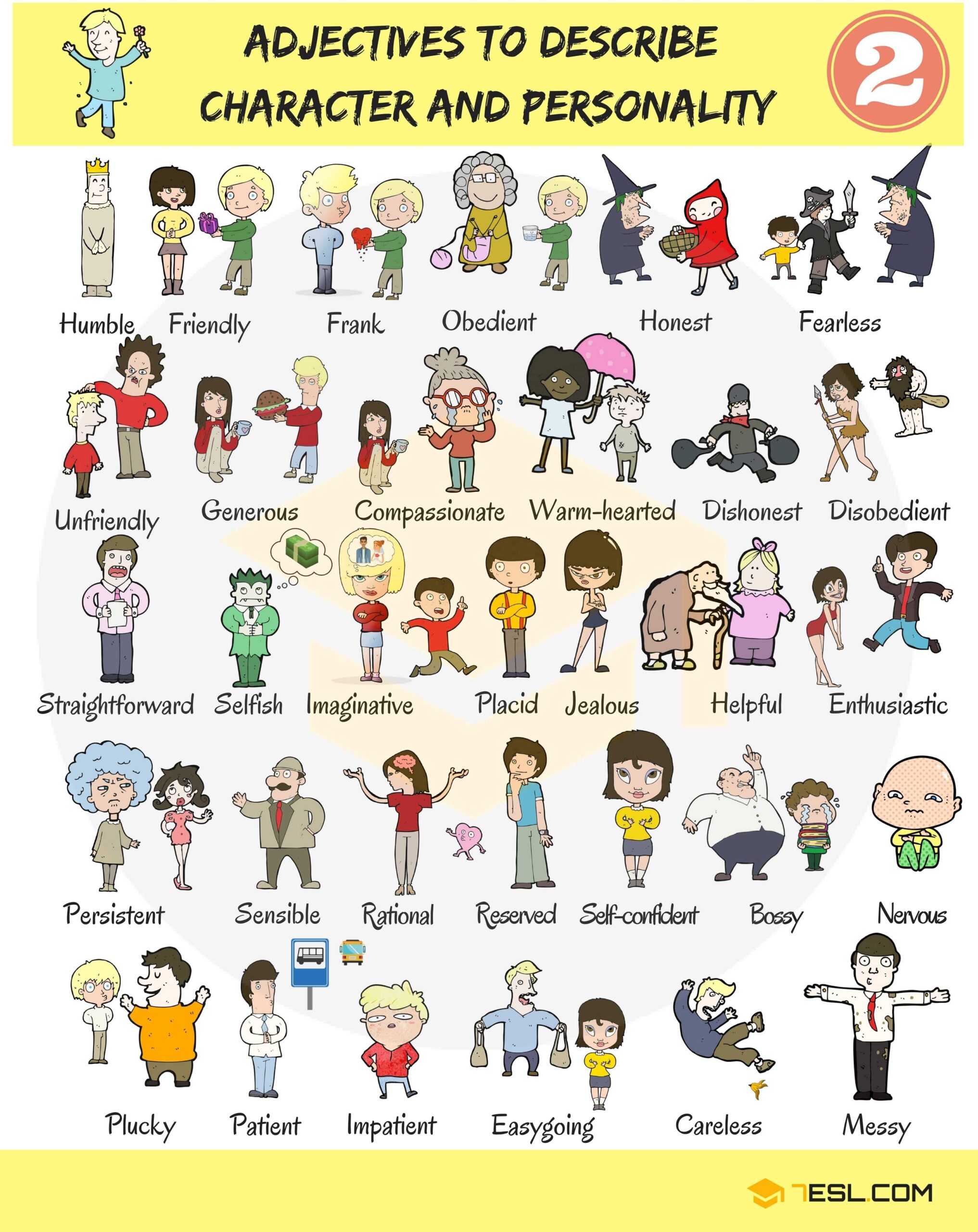 adjectives en espanol