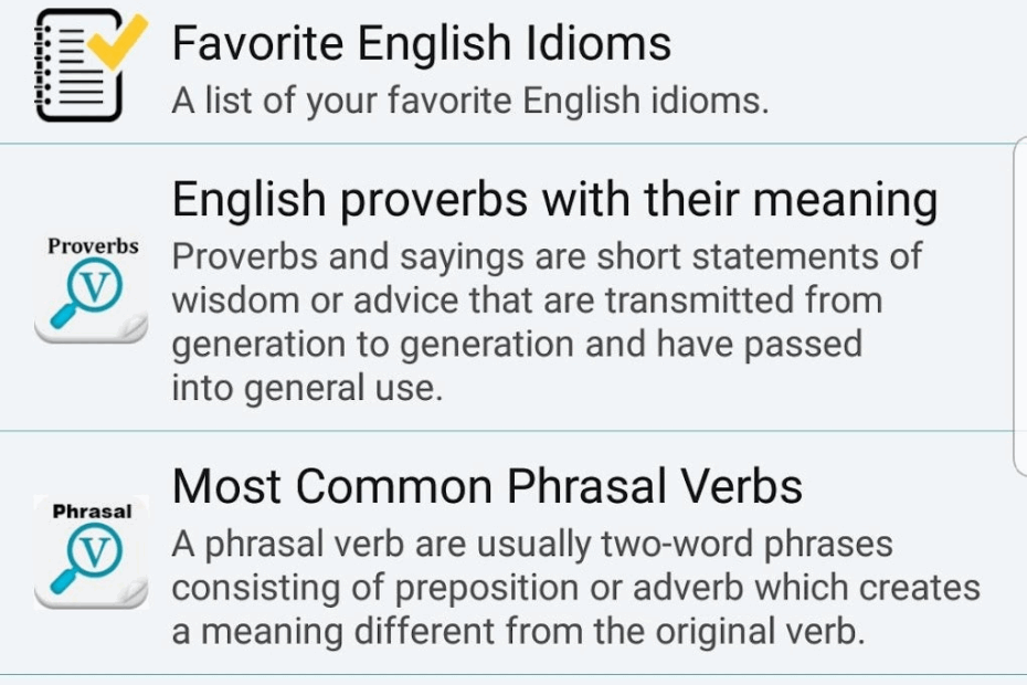 All English Idioms Phrases APK For Android Download