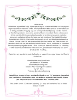 ASL Agreement Verbs Boom Cards By Creative ASL Teaching TpT