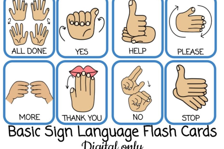 Asl Coloring Page Draw Asl Sign Language Asl Sign Language Words Porn