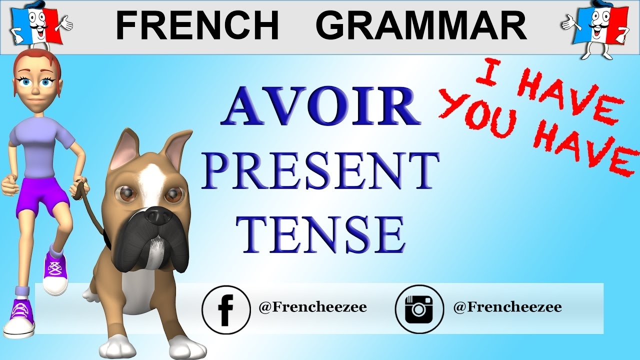 conjugation of the verb avoir