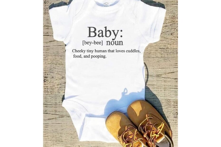 Baby Noun Defintion Childs Shirt Etsy