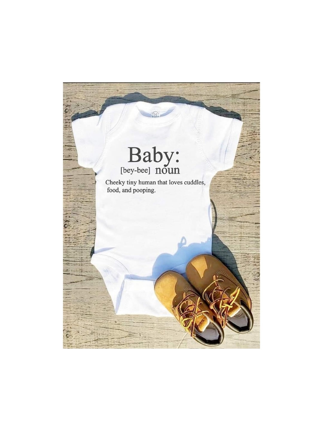 Baby Noun Defintion Childs Shirt Etsy