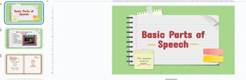 Basic Parts Of Speech Full Version By Lyanne Novales TPT