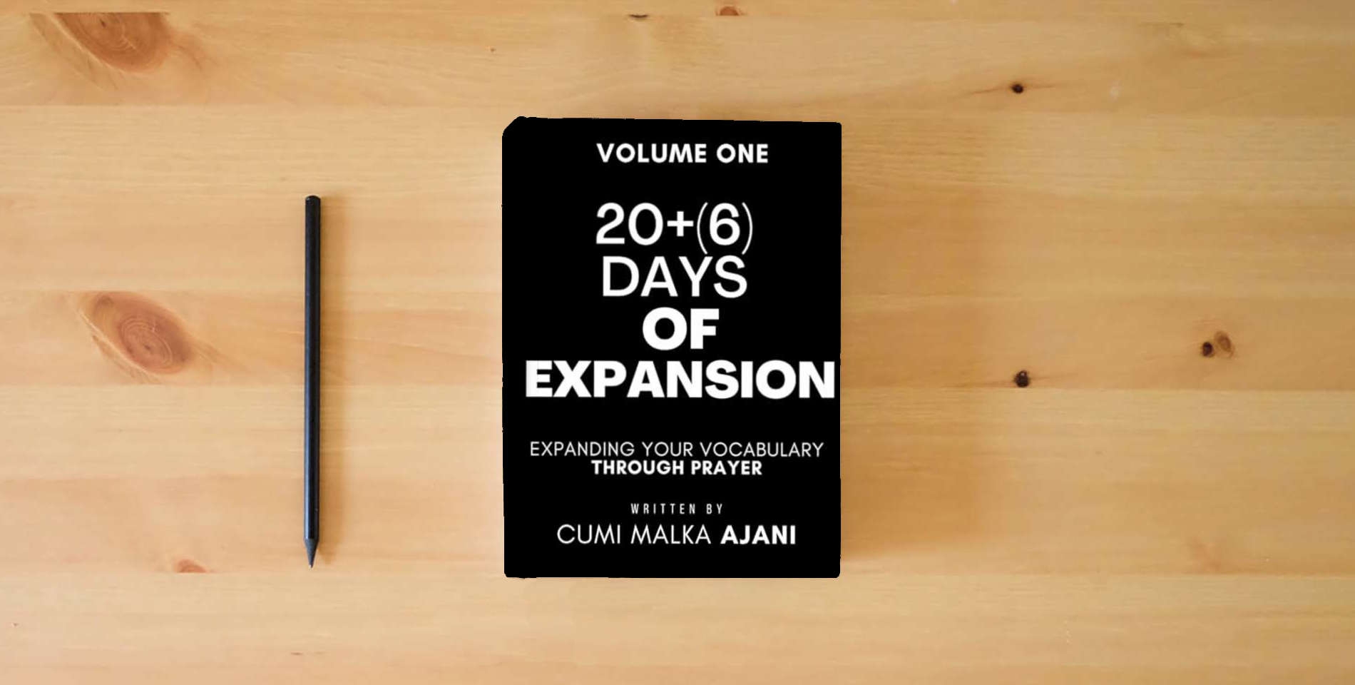 Book 26 Days Of Expansion Expanding Your Vocabulary Through Prayer 