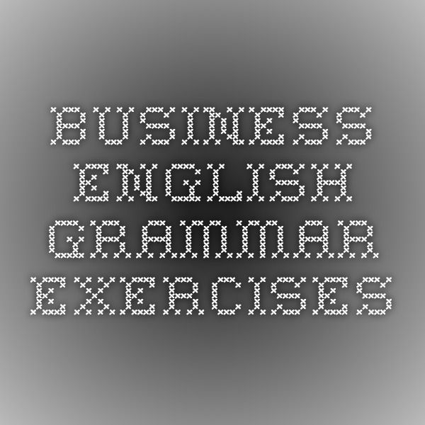 english grammar exercises and quizzes