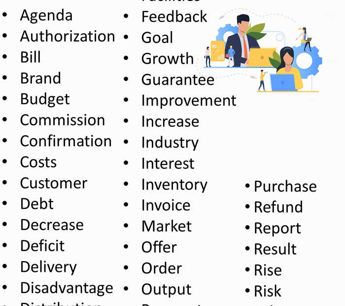 Business English Vocabulary Lessons For English