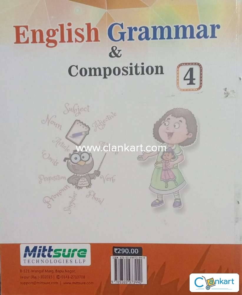 Buy 39 English Grammar Composition 4 39 Book In New Condition At Clankart
