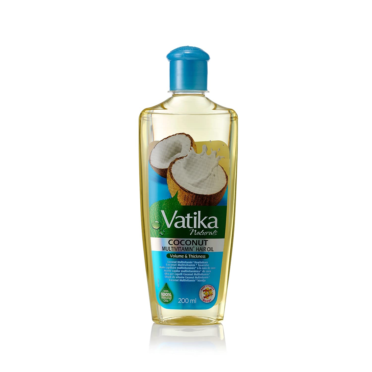 Buy Vatika Naturals Coconut Enriched Hair Oil 100 Natural Oils Unique 