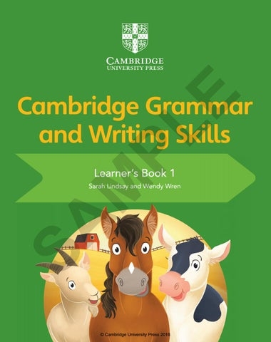 Cambridge Grammar Writing Skills Learner 39 s Book 1 By Cambridge