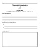 Capital Gain Vocabulary Term UDL Worksheet Financial Literacy 