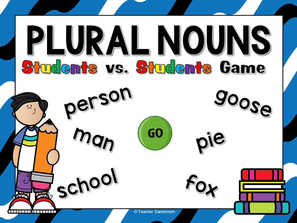 Changing Nouns Into Plural Nouns Student Vs Student Game 1 Teacher 