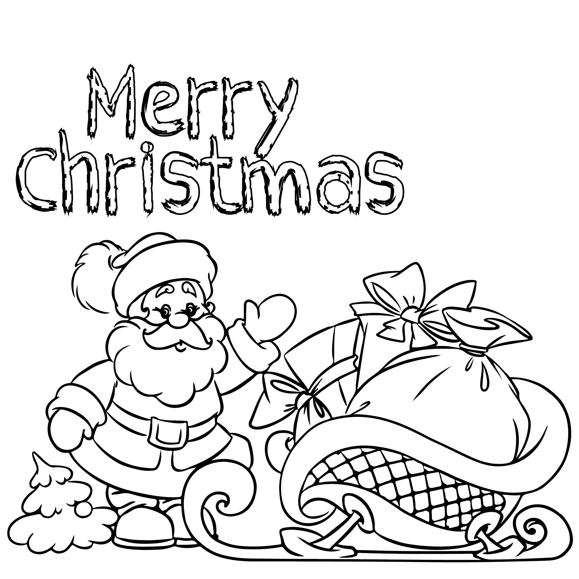 Christmas Cards That Are Printable Coloring Pages