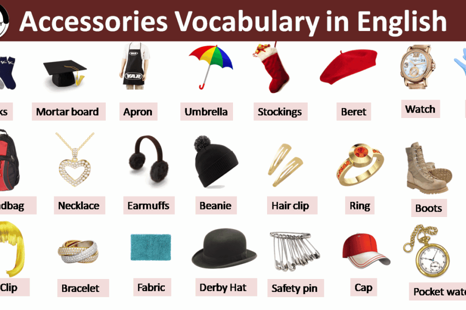 Clothes And Accessories Vocabulary List Archives Vocabulary Point