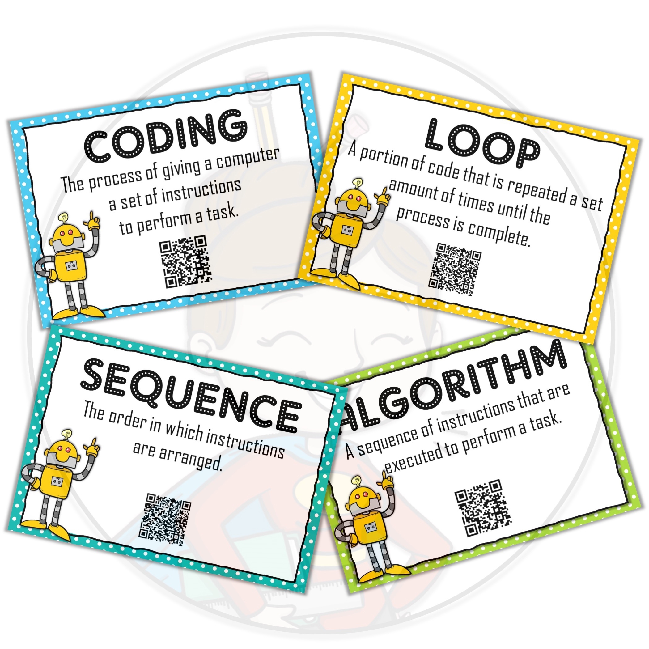 Coding Vocabulary Posters Teacha 