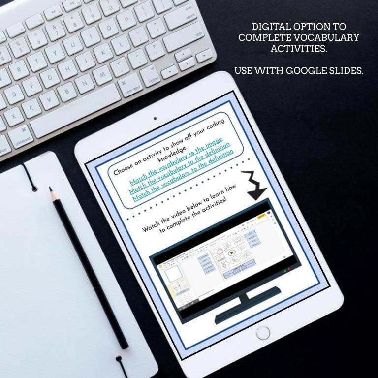 Coding Vocabulary Worksheets Vr2ltch