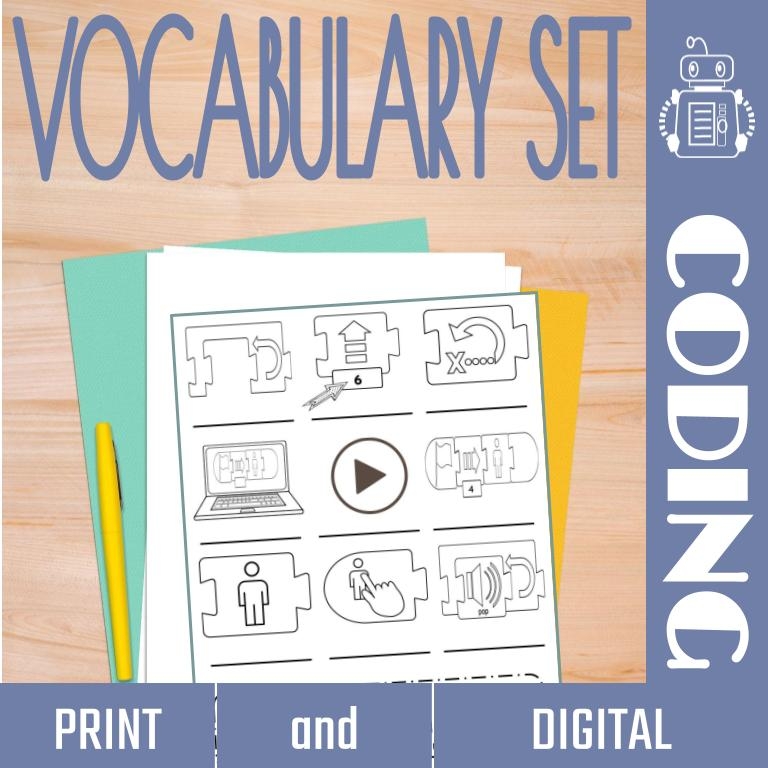 Coding Vocabulary Worksheets Vr2ltch