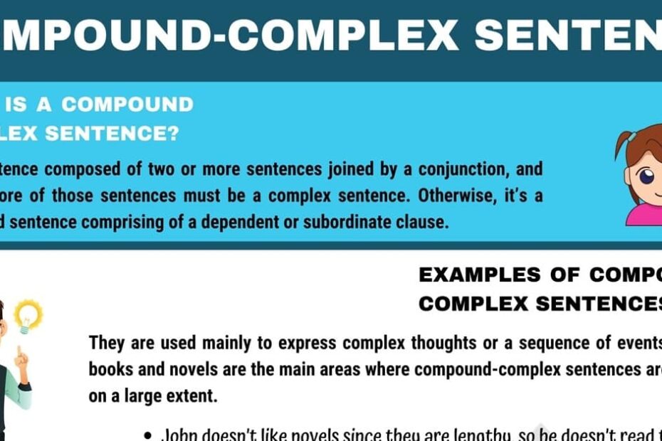 Compound Complex Sentence Definition And Useful Examples 7ESL