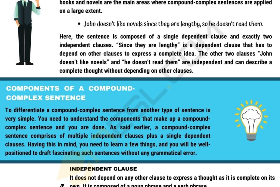 Compound Complex Sentence Examples List Foto Kolekcija